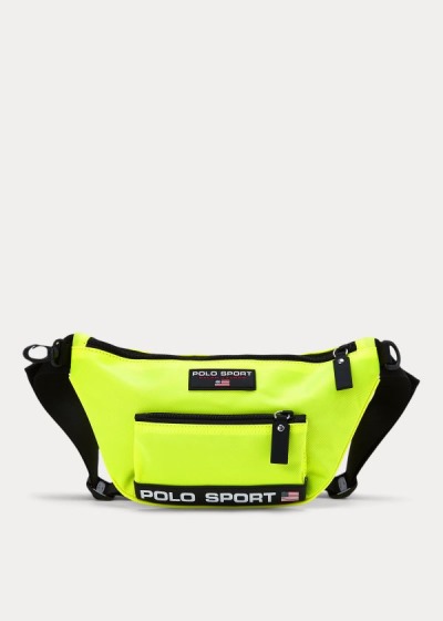 Bolsa Cinturon Polo Ralph Lauren Hombre Amarillos - Polo Sport Nylon - COGEX4651